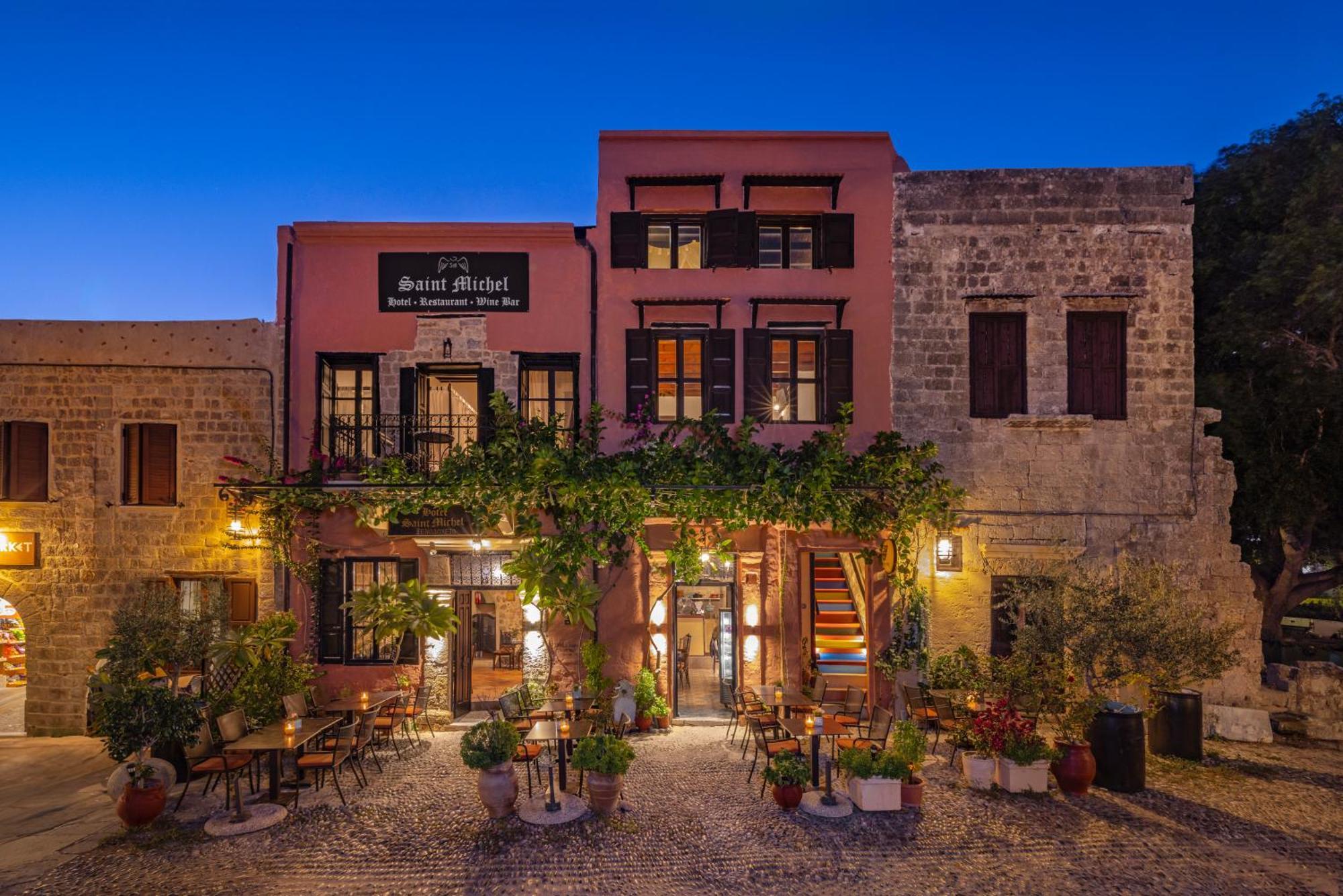 Saint Michel Boutique Hotel Rhodes City المظهر الخارجي الصورة